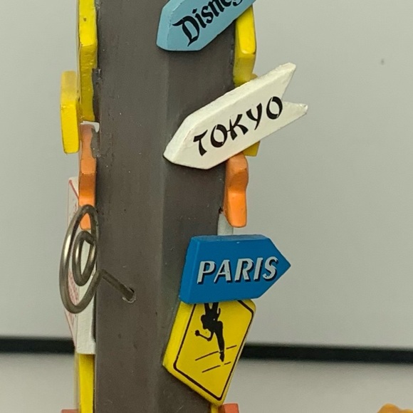 Vintage Authentic Disney Parks Mickey & Pluto Photo/Card Holder w/ Signs - Picture 6 of 9